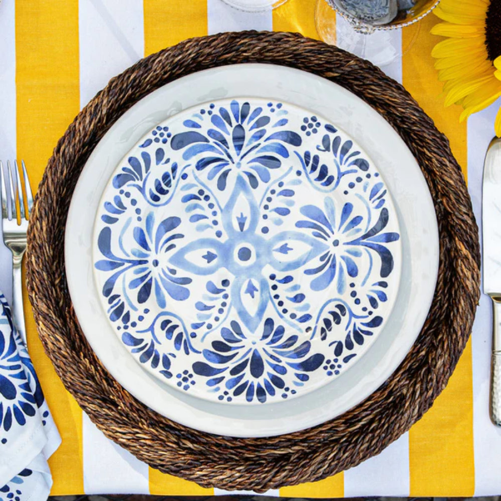 Juliska Iberian Dessert/Salad Plate - Indigo