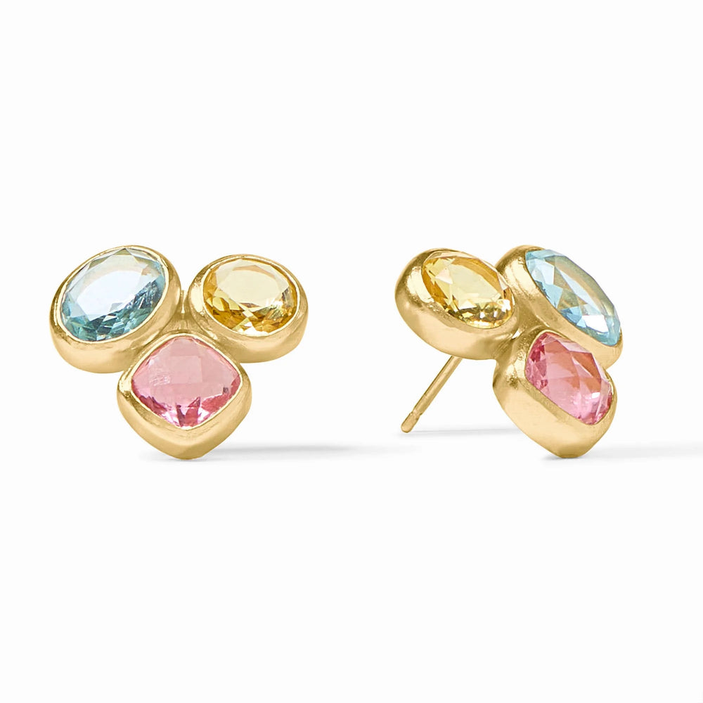 Julie Vos Kaleidoscope Statement Studs