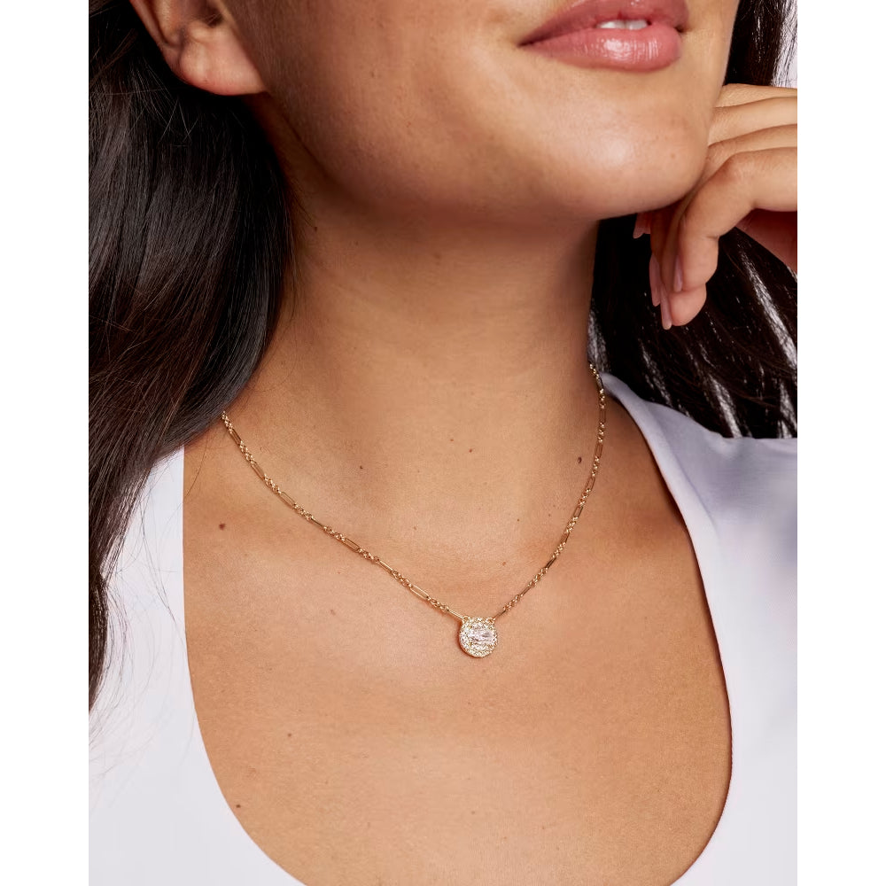 Kendra Scott Gold Bella Short Pendant Necklace