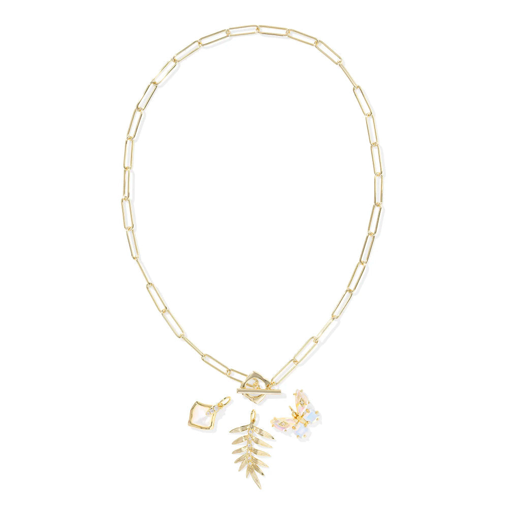 Kendra Scott Gold Bianca Butterfly Charm Necklace