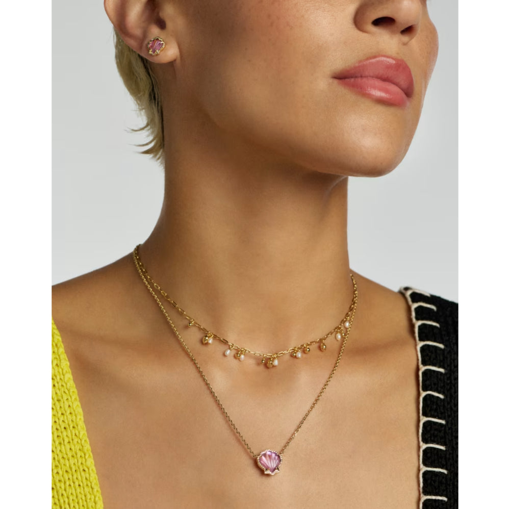 Kendra Scott Brynne Shell Pendant Necklace