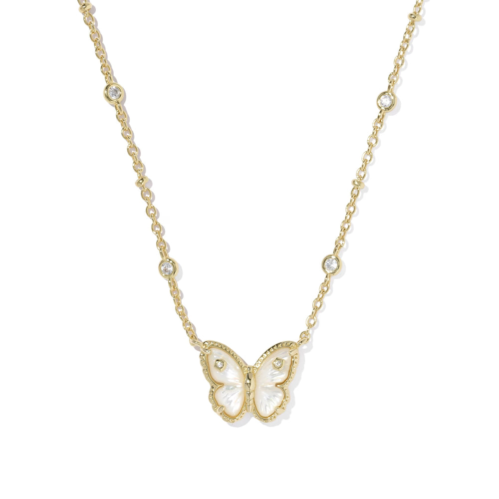 Kendra Scott Cailey Butterfly Short Pendant Necklace