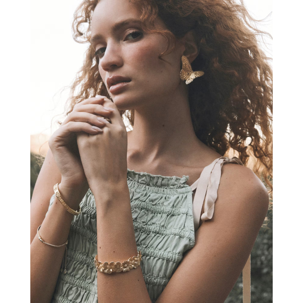 Kendra Scott Cailey Flower Cuff Bracelet