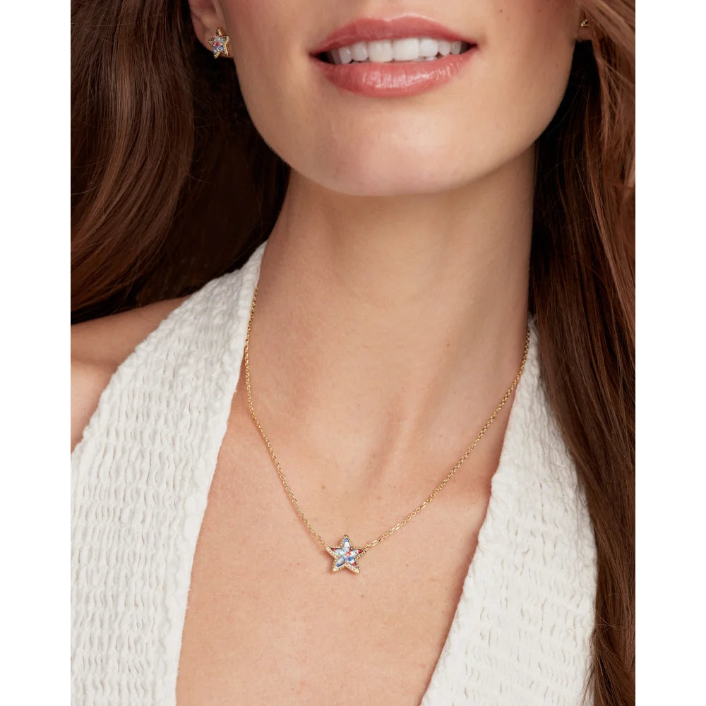 Kendra Scott Gold Cassidy Short Pendant Necklace