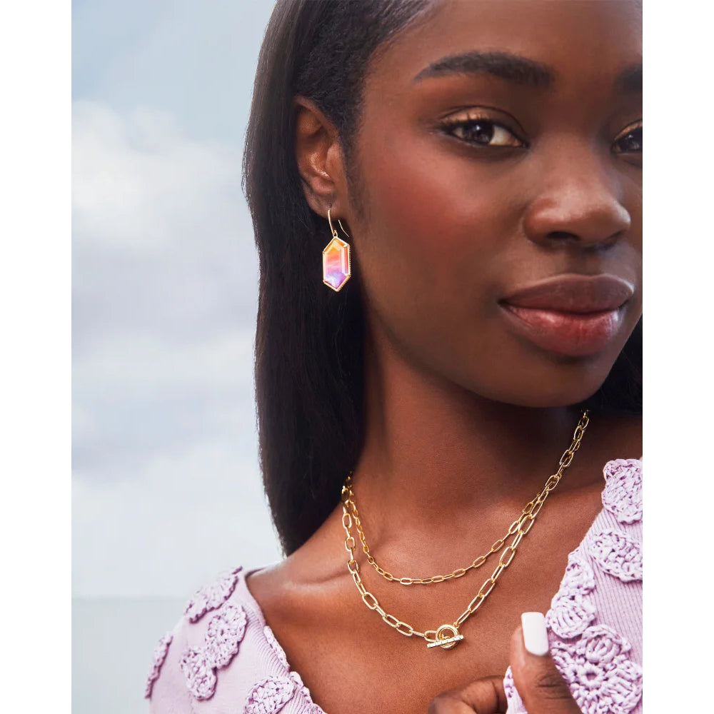 Kendra Scott Gold Hallie Drop Earrings