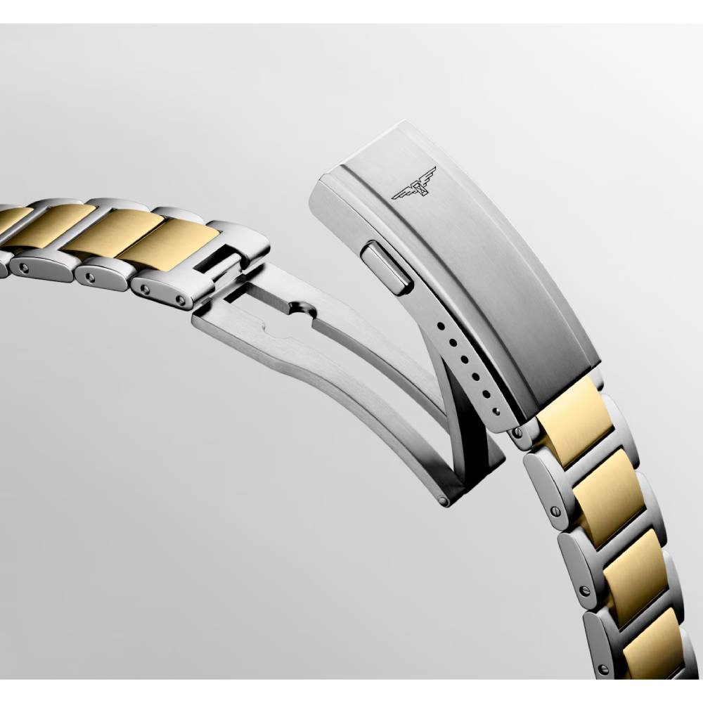 Longines Hydroconquest 42mm Two-Tone Quartz Watch