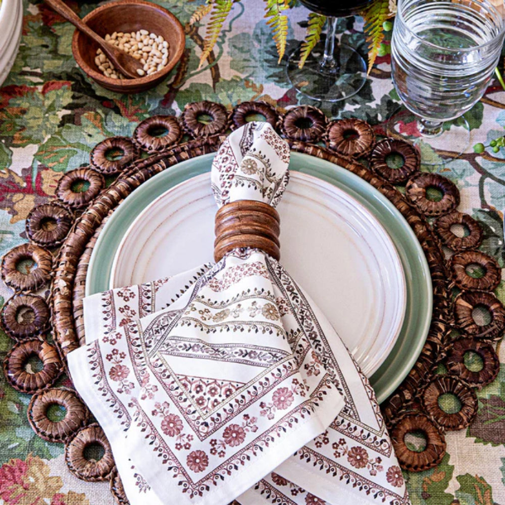 Juliska Seville Stripe Napkin -Natural