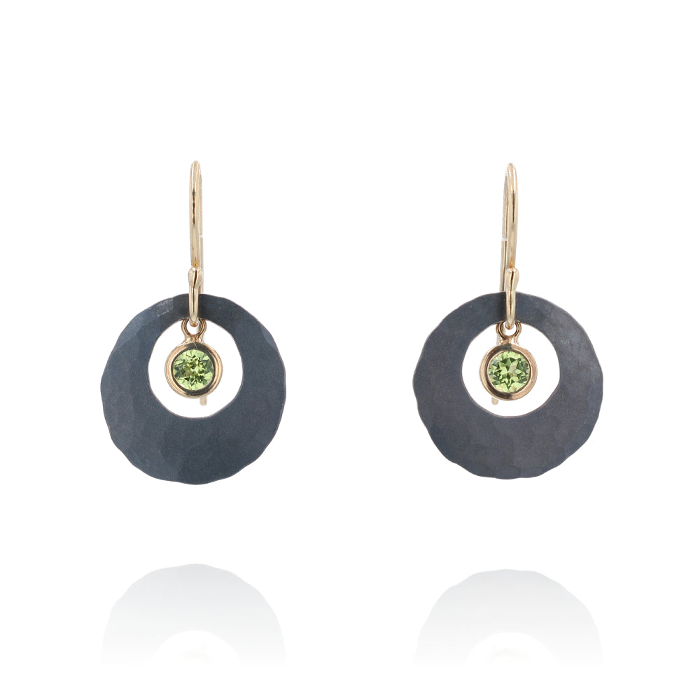 Toby Pomeroy Peridot "Lunar Glow" Earrings