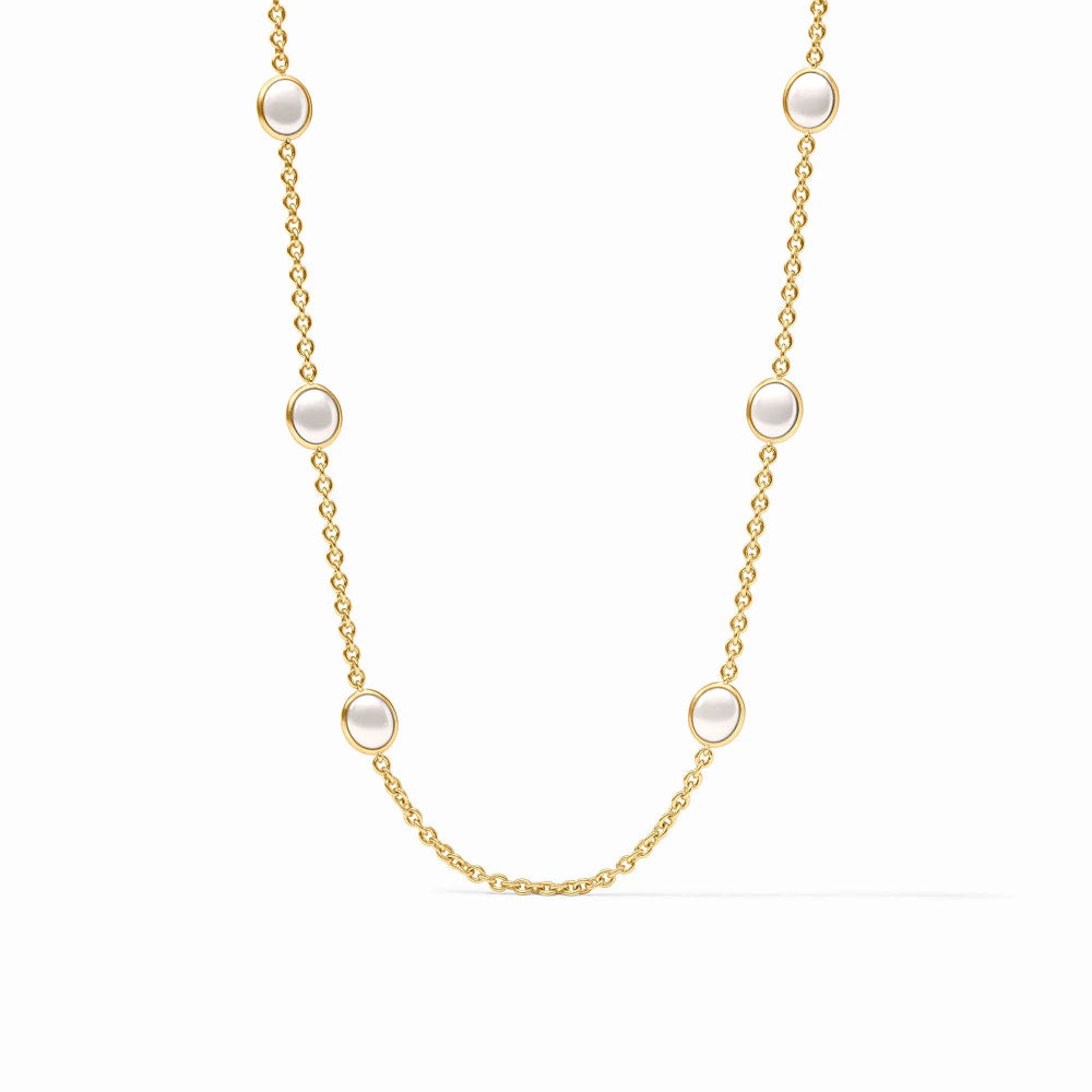 Julie Vos Laguna Stone Station Necklace