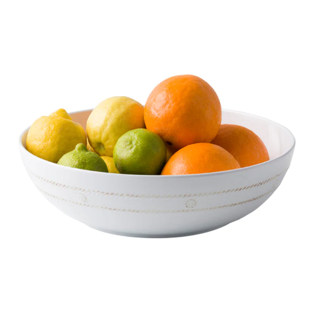 Juliska Berry & Thread Whitewash Melamine 12" Bowl
