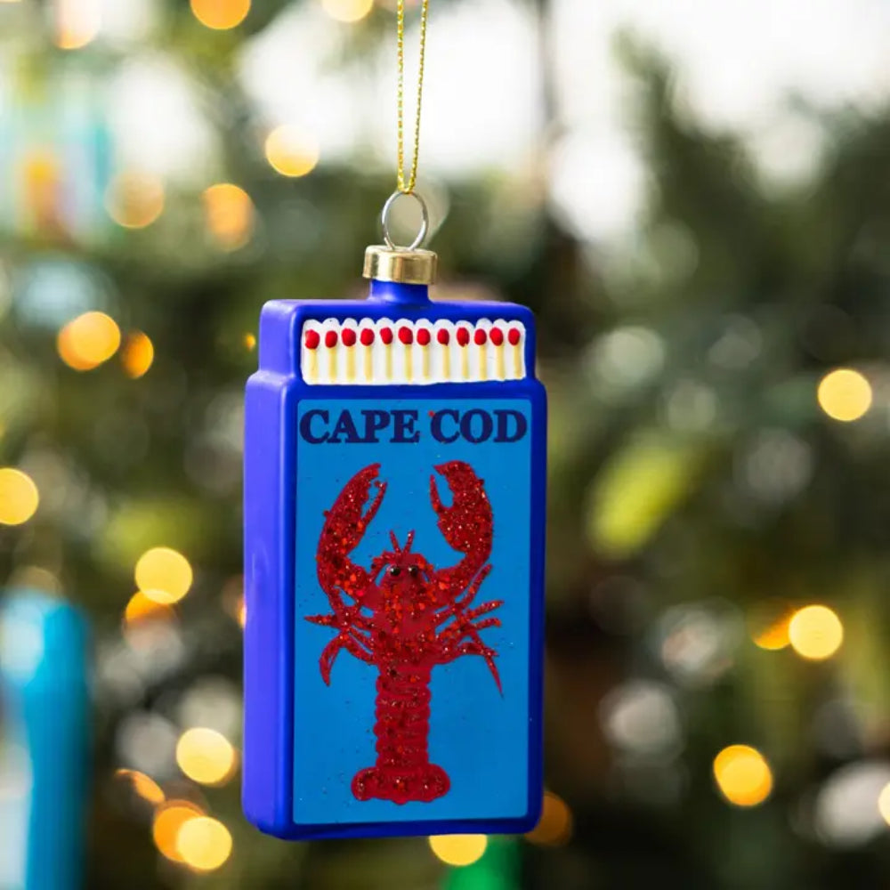 Furbish Studio Matchbook Ornament-Cape Cod