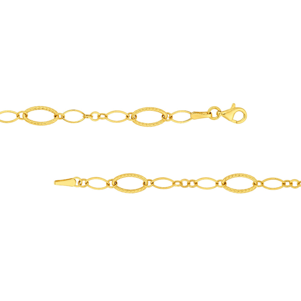 Pear shaped lobster clasp