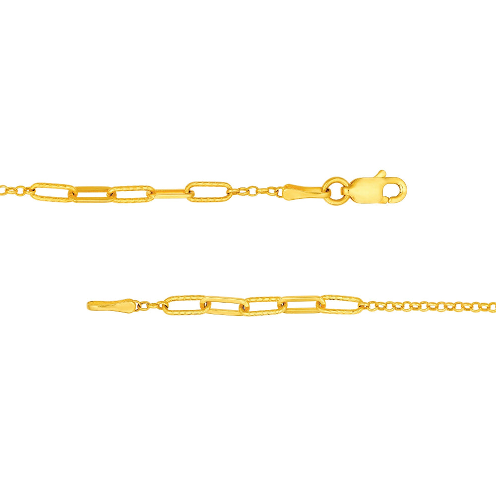 Close up of lobster clasp