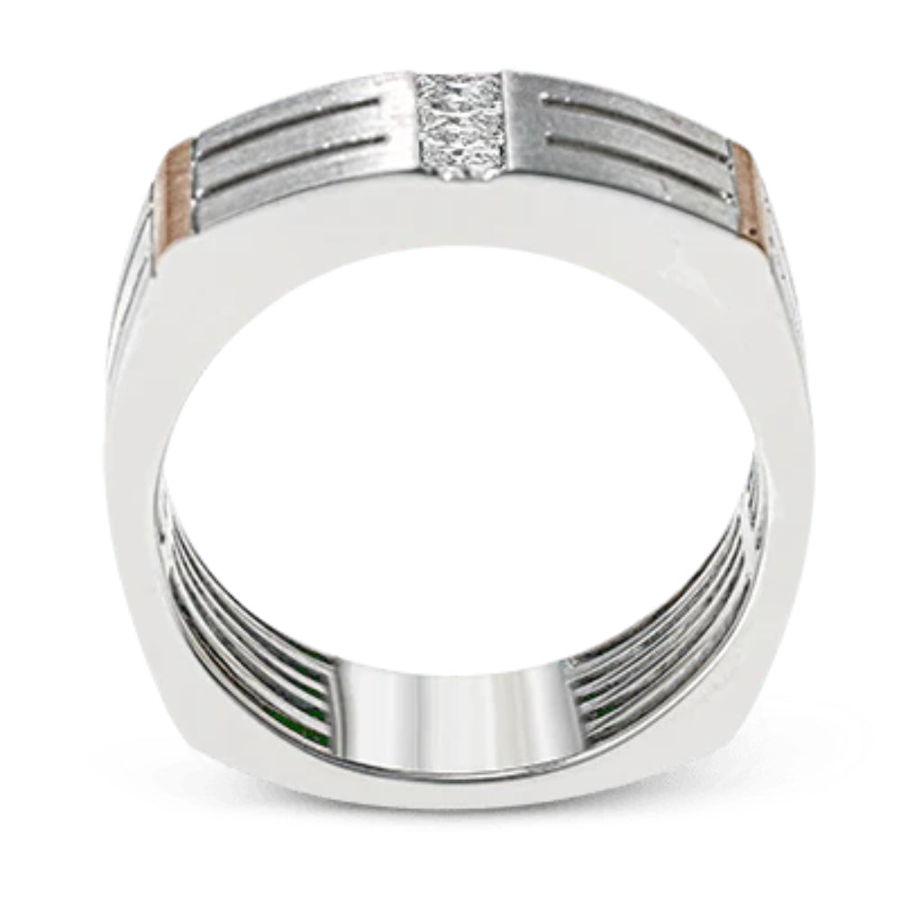 Simon G. Men's 14k Gold Contemporary Wedding Band