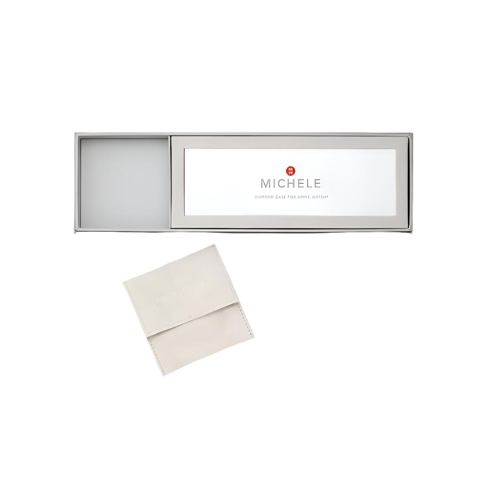 Michele Series 7-9 45mm Diamond Case for Apple Watch in 18k Gold Plated