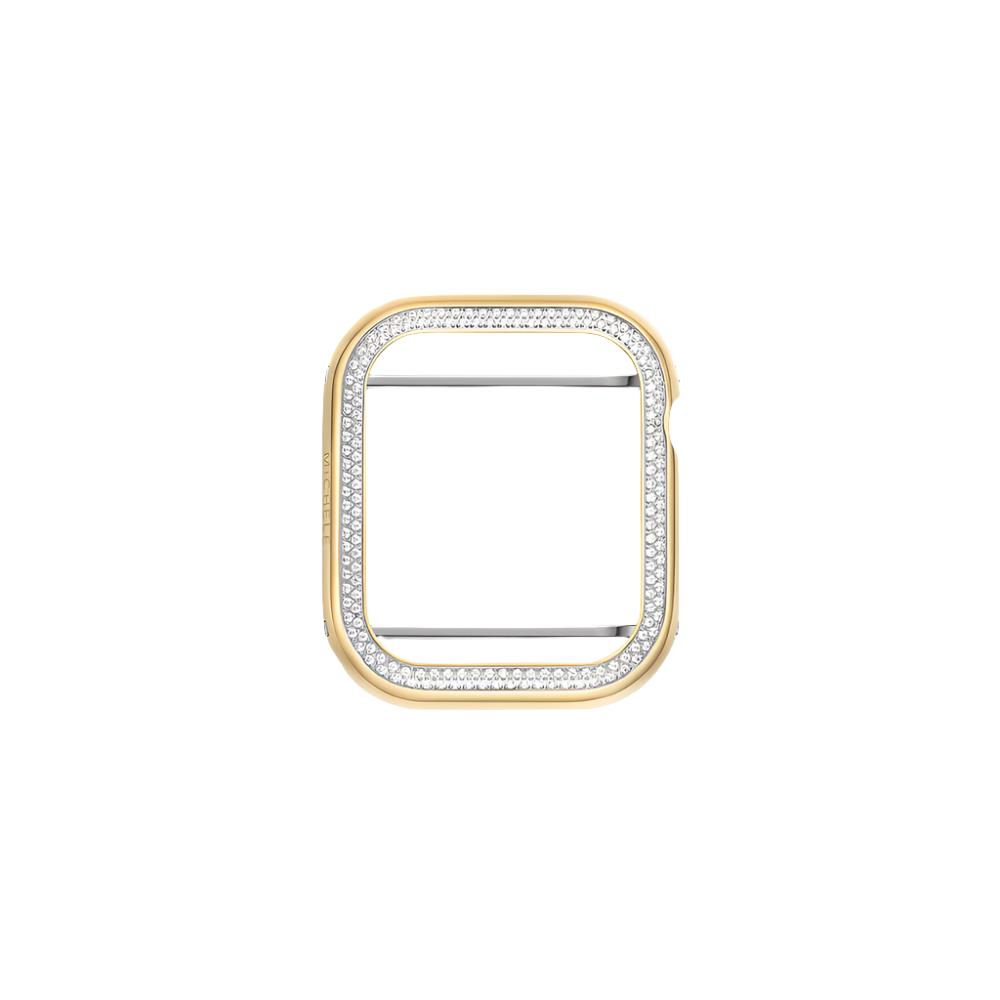 Michele Diamond watch and 9 bands Deco Madison Mid Two-Tone 18K Gold-Plated Diamond Dial Watch  main image 4