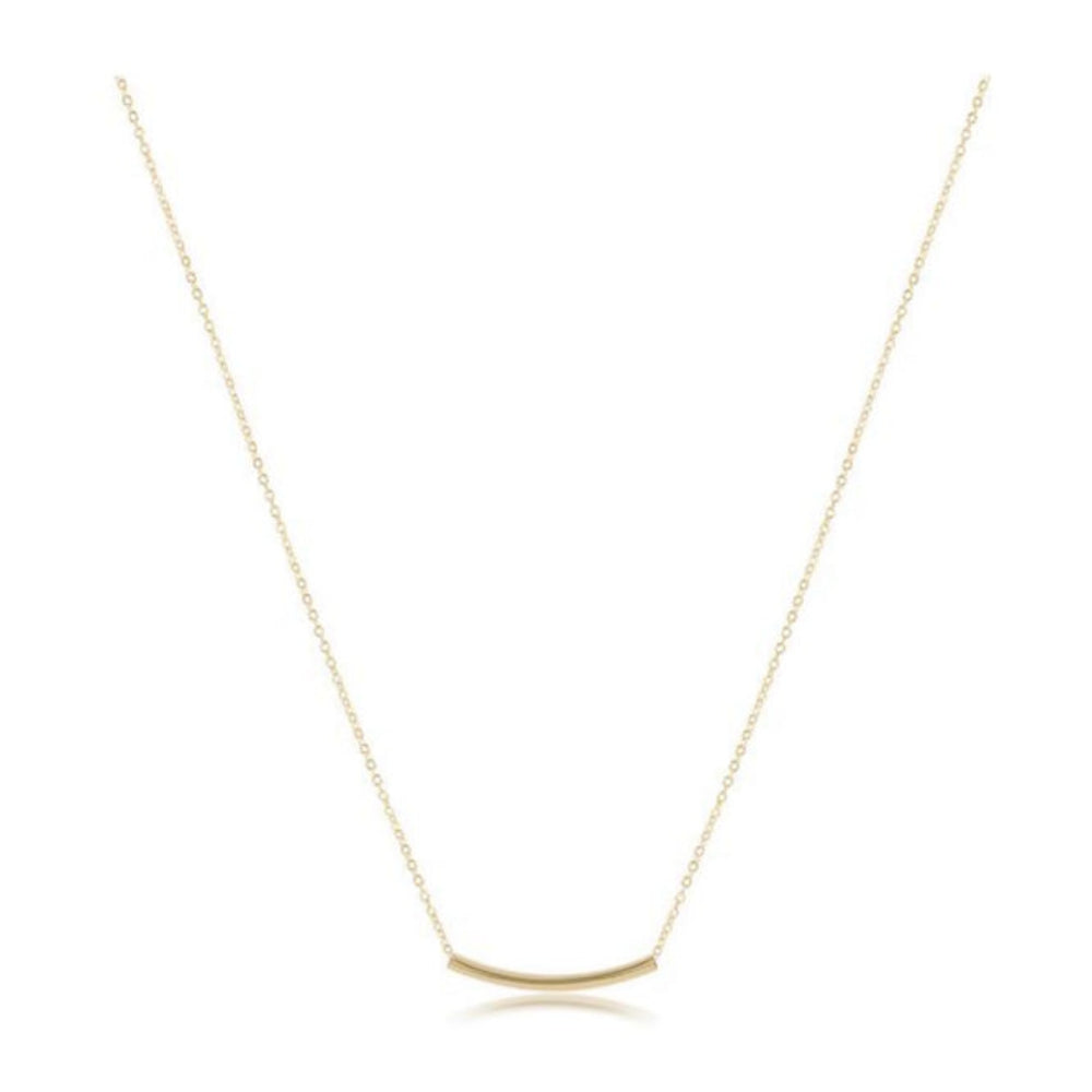 enewton 16" Necklace Gold - Bliss Bar Small Gold