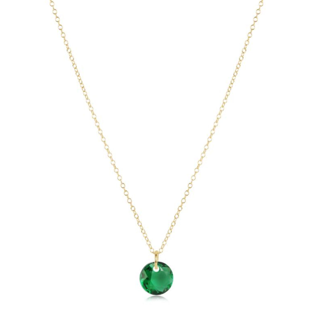 enewton 16" Necklace Gold - Reflection Small Charm - 05