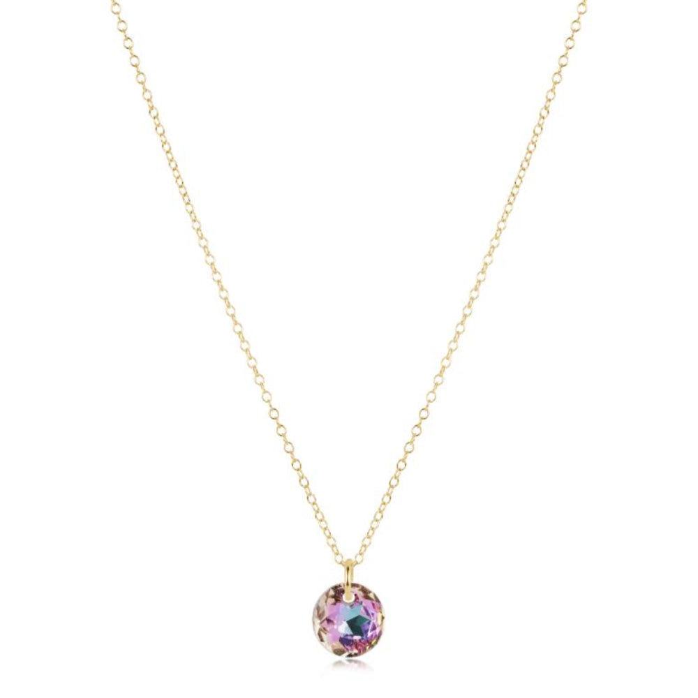 enewton 16" Necklace Gold - Reflection Small Charm - 06