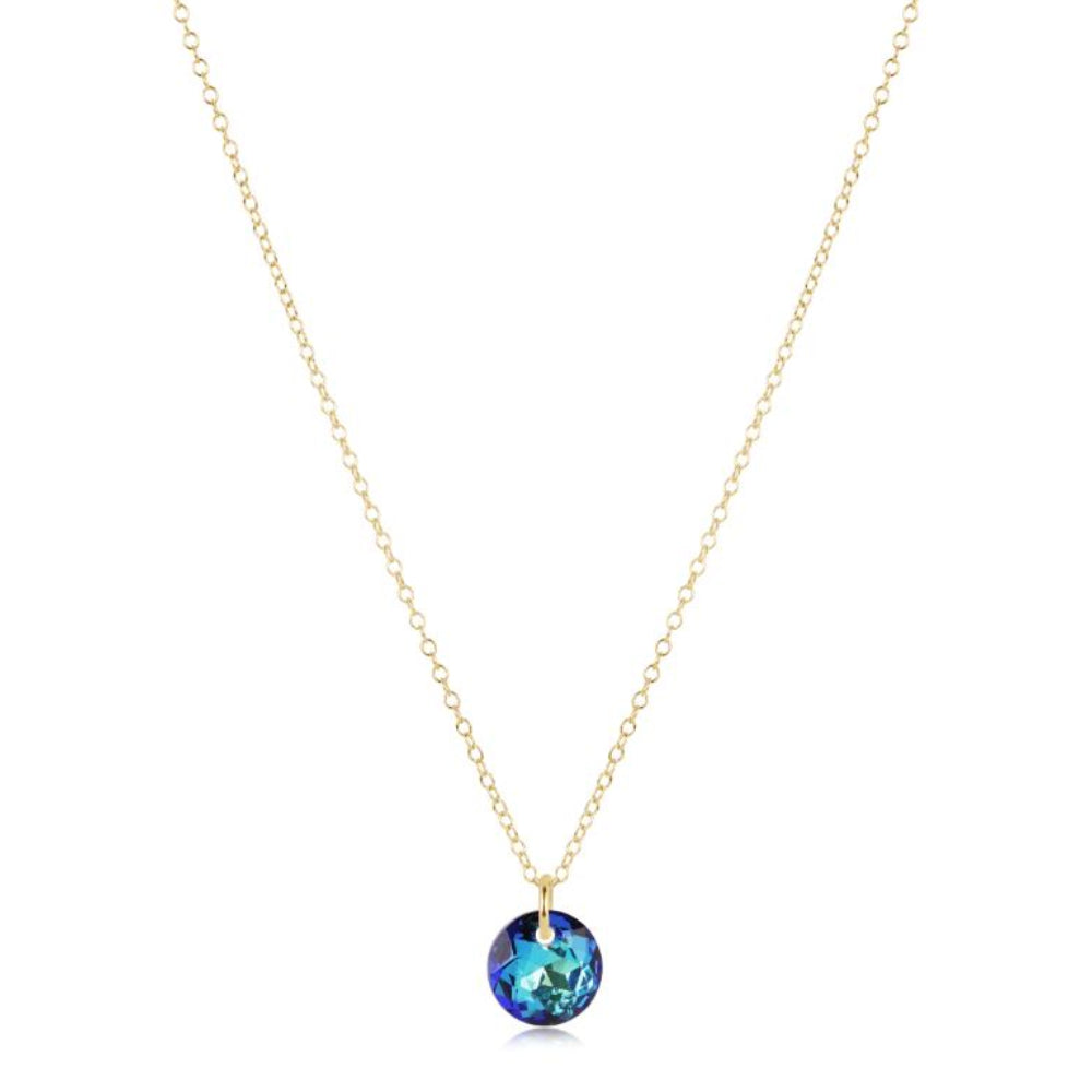 enewton 16" Necklace Gold - Reflection Small Charm - 12