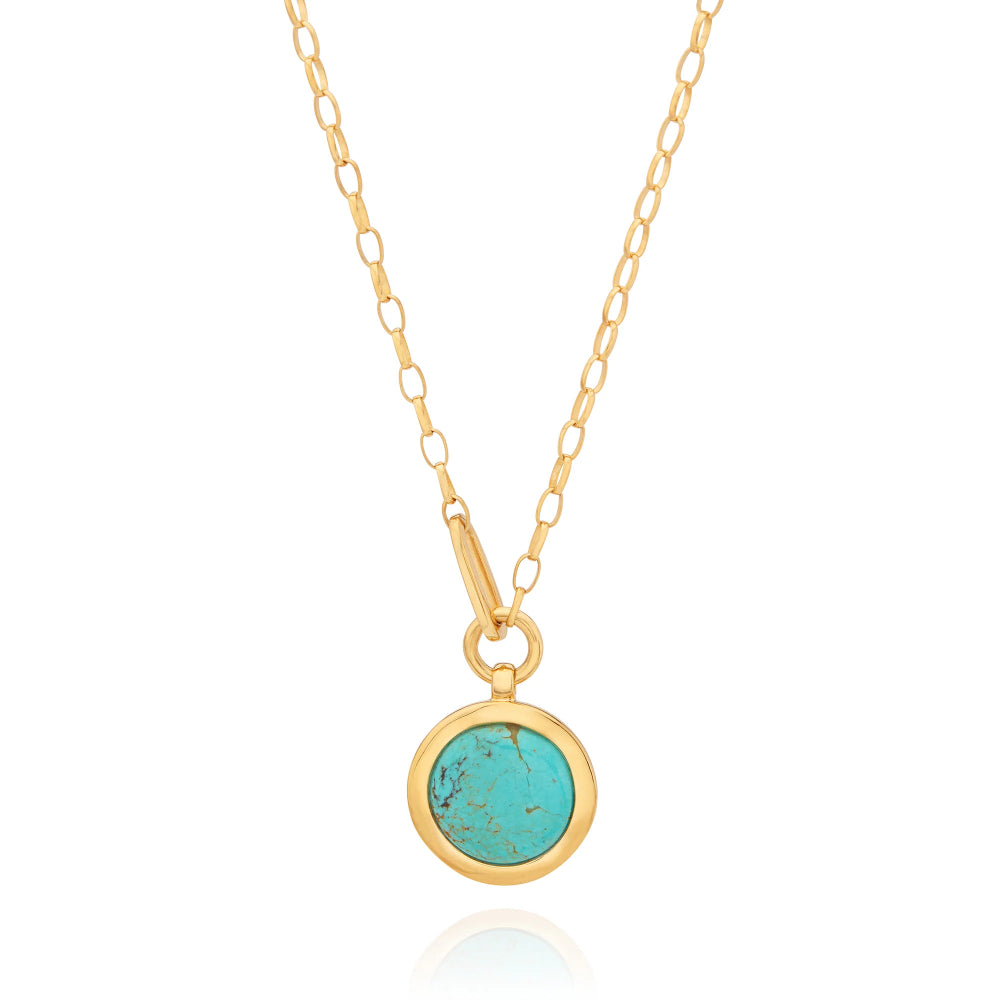 Anna Beck Large Way Turquoise Pendant Necklace – Smyth Jewelers