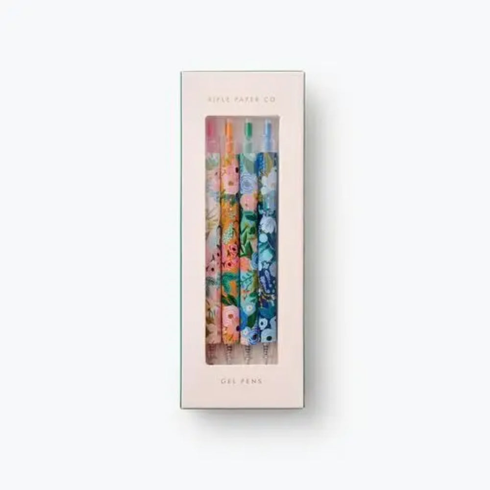 Rifle Paper Garden Party Gel Pen Set of 4
