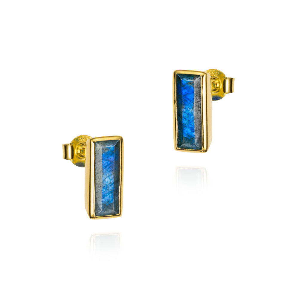 Jorge Revilla Empire Collection Labradorite Stud Earrings