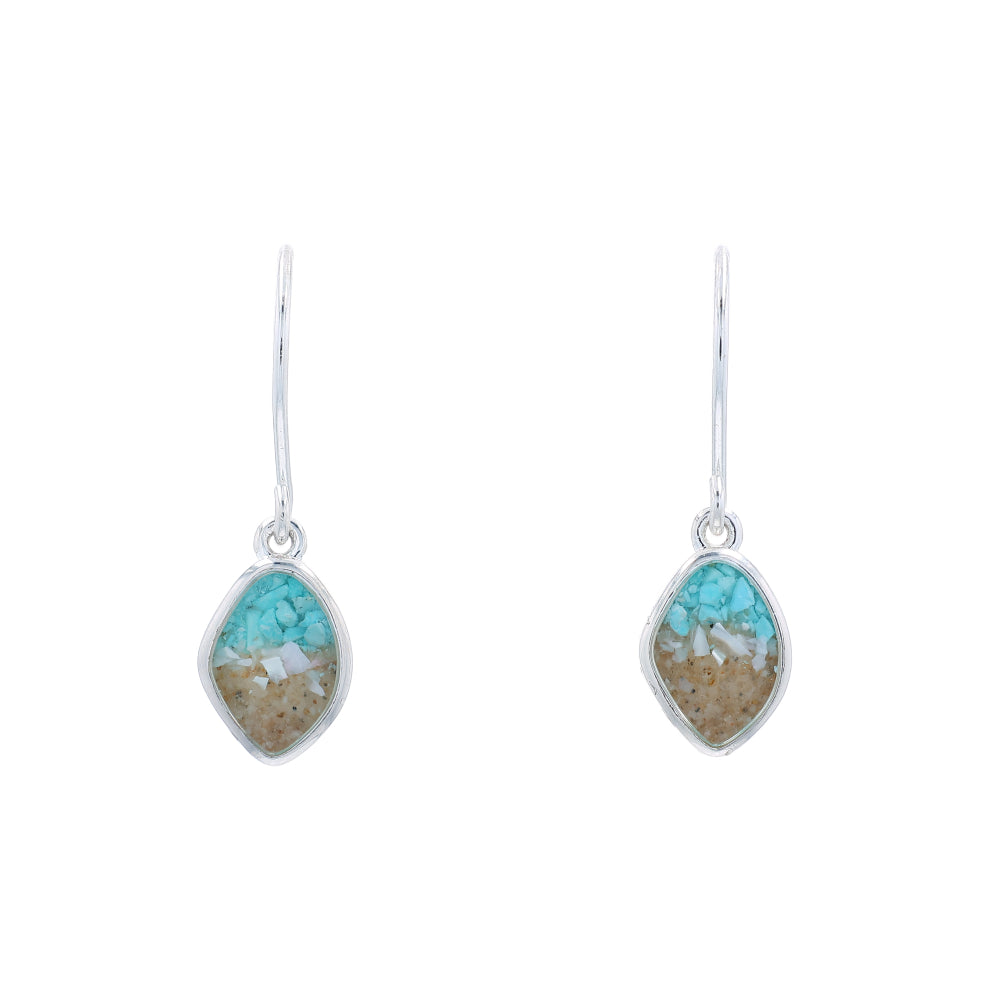 Dune Pebble Drop Earrings - Ocean Gradient