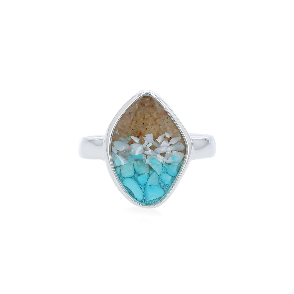 Dune Jewelry Pebble Ring - Ocean Gradient