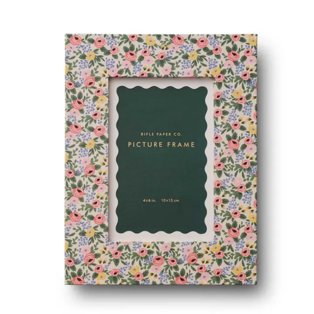 Rifle Paper Rosa Paper Wrapped Picture Frame