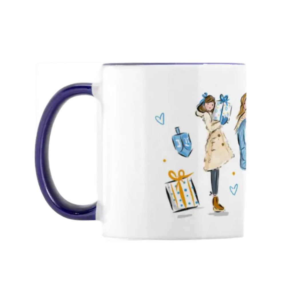 Hanukkah Girls 11oz Ceramic Mug