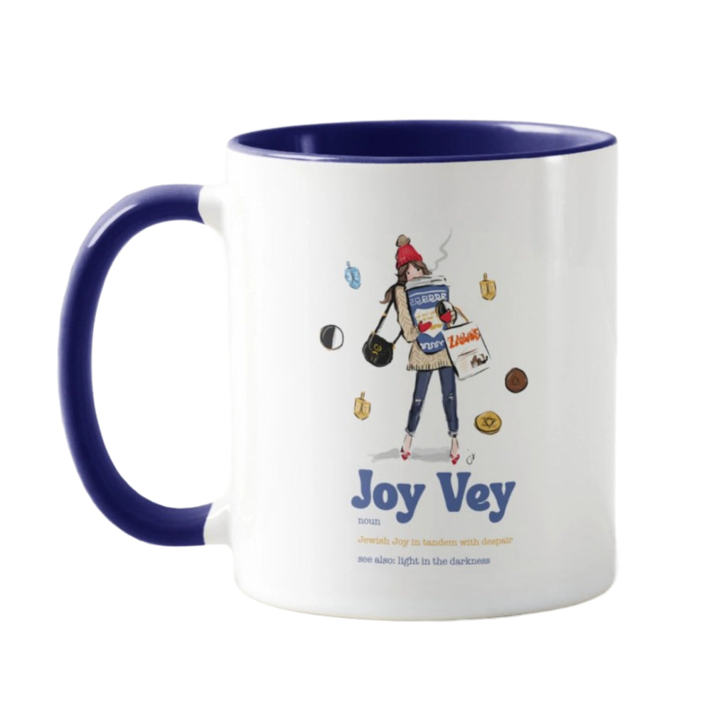 Hanukkah Joy Vey Coffee Mug-15oz