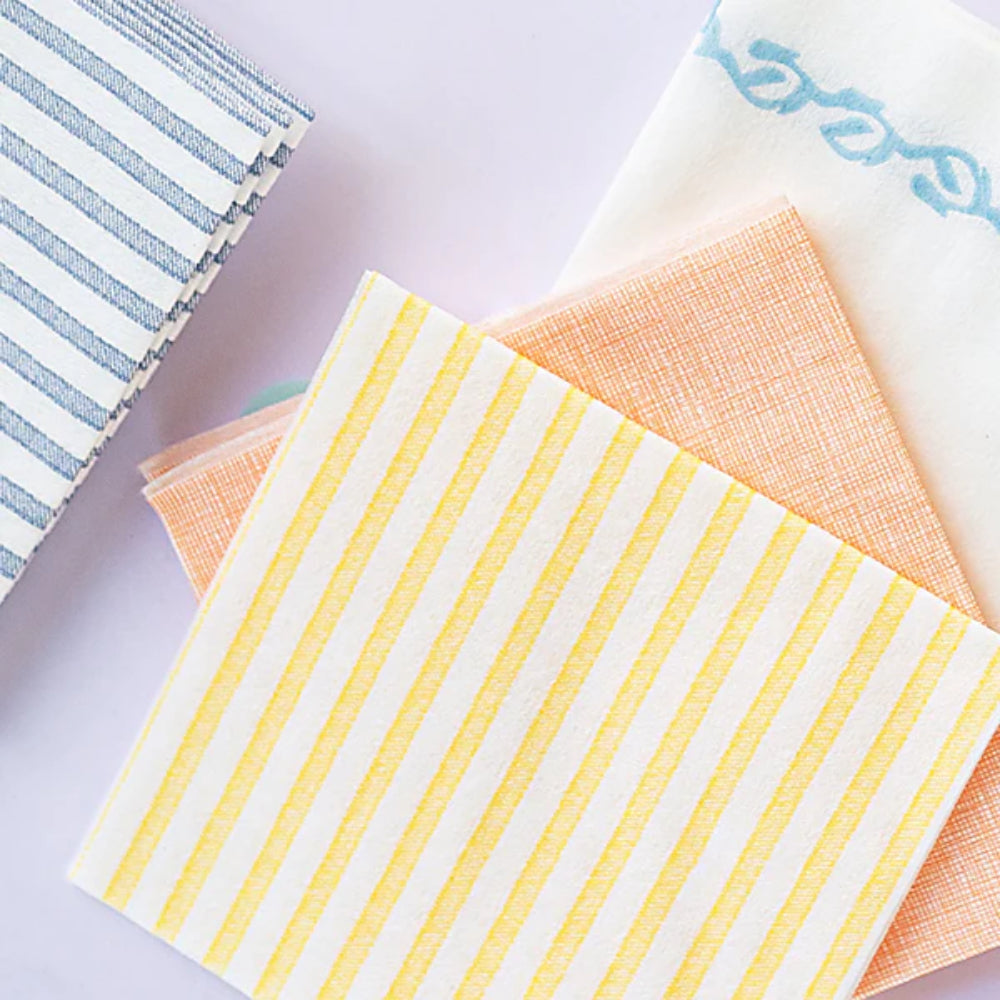 Vietri Papersoft Napkins Easy Salmon Cocktail Napkins (Pack of 20)