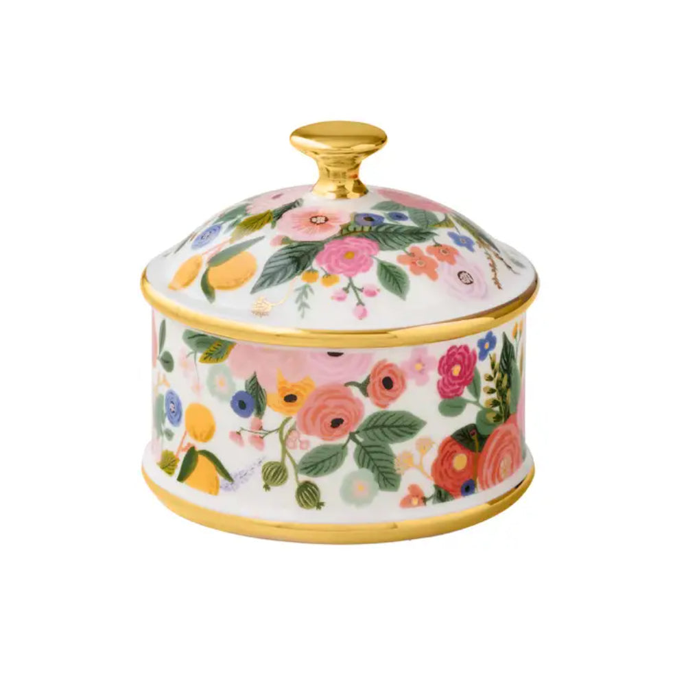 Rifle Paper Co. Garden Party Round Porcelain Box