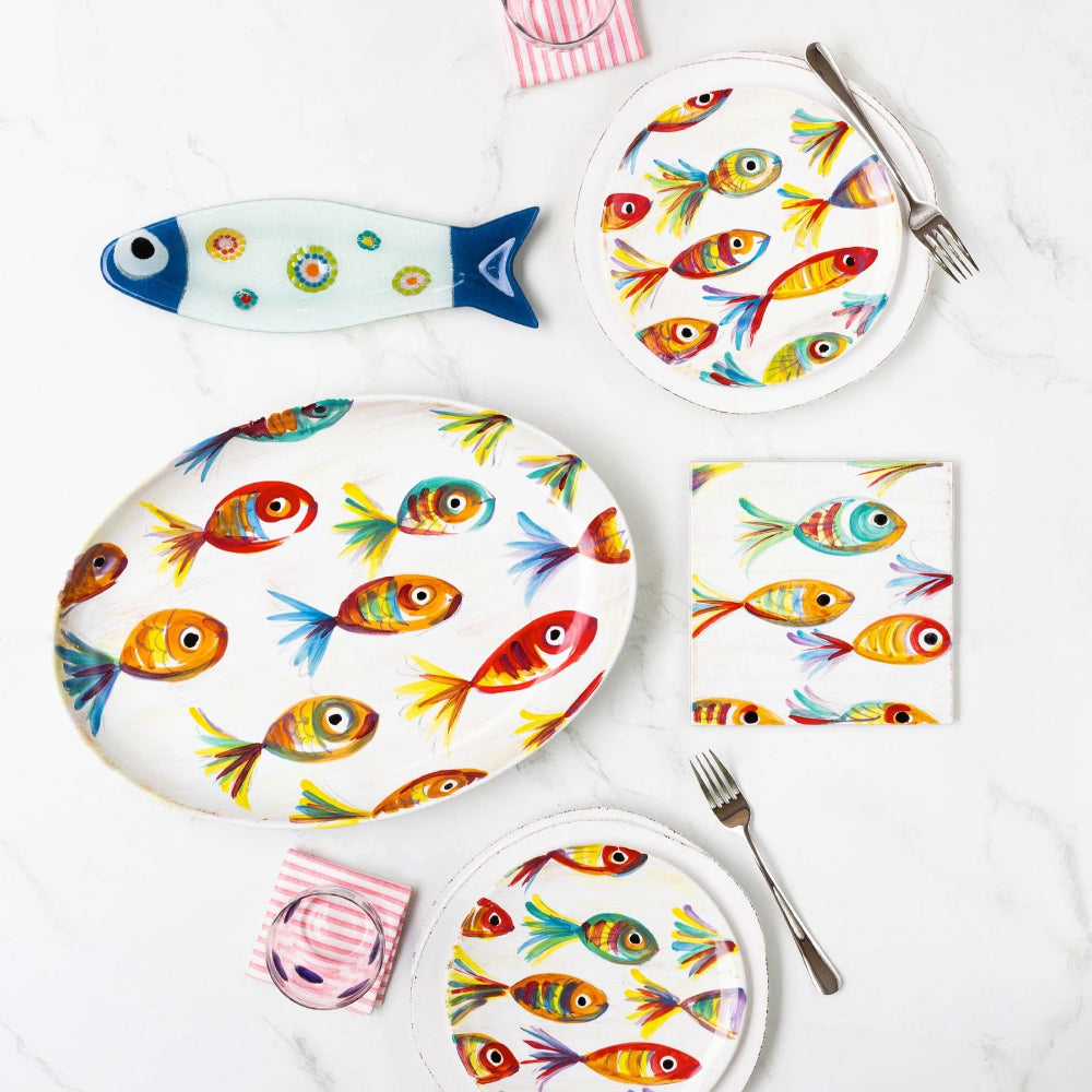 Vietri Pesci Colorati Trivet