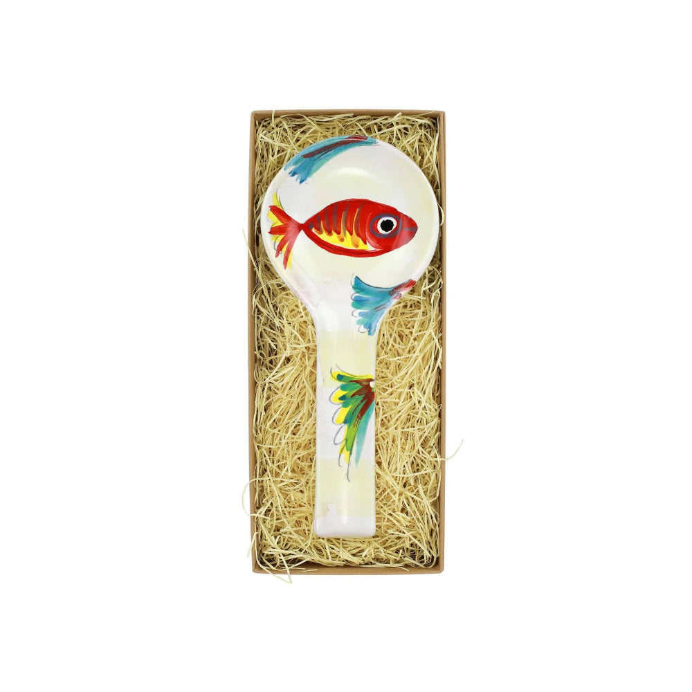 Vietri Pesci Colorati Spoon Rest