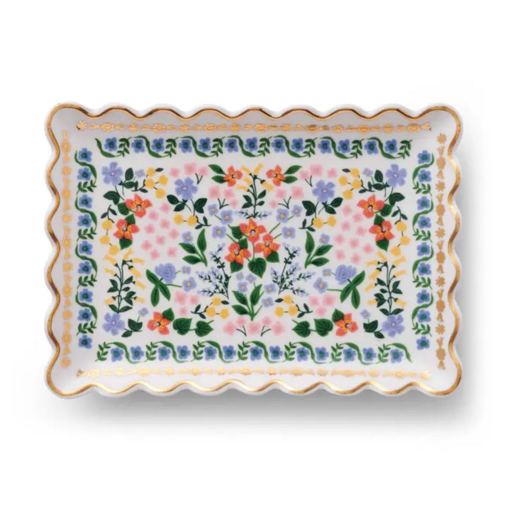 Rifle Paper Wildwood Porcelain Catchall Tray