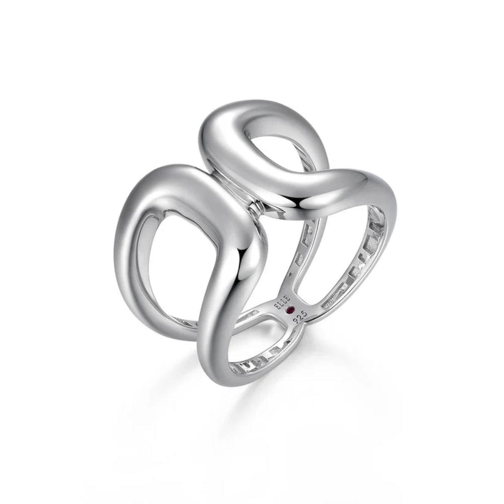 Elle Sterling Silver Citadel Collection Ring