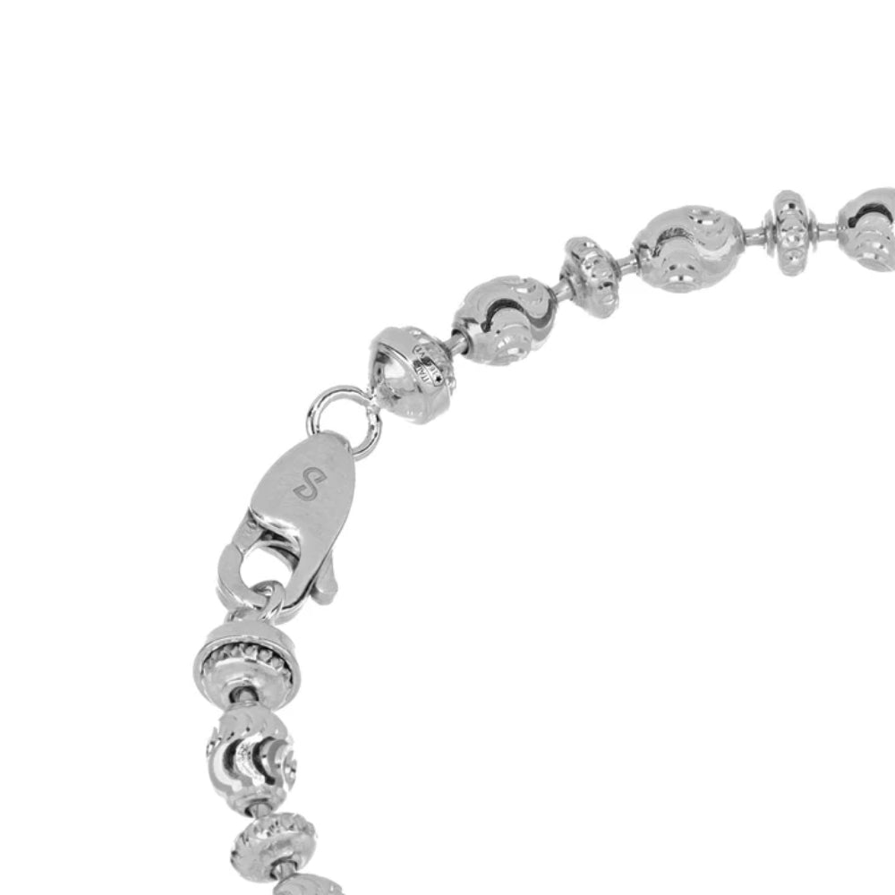 Desmos Sterling Silver Saturno Bracelet, 7.5"