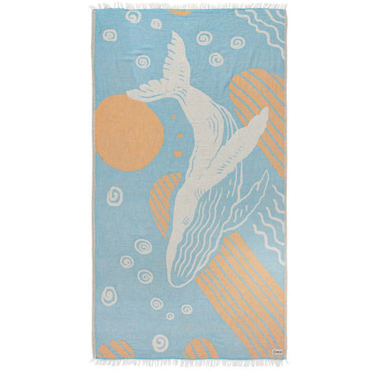 Sand Cloud - Blue Whale Towel