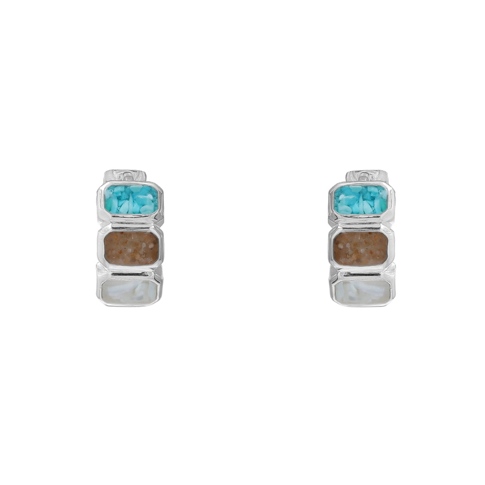 Dune Jewelry Shore Trio Huggie Earrings