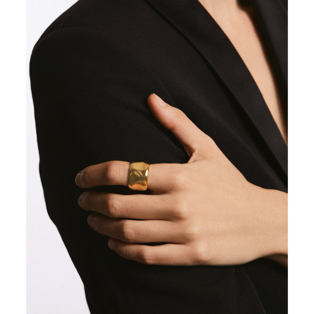 Anna Beck Large Wavy Band Ring