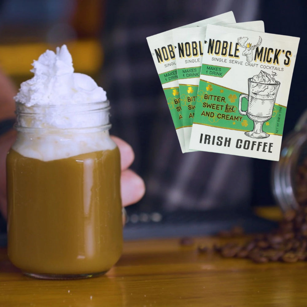 Noble Mick's Irish Coffee Single Serve Craft Cocktail