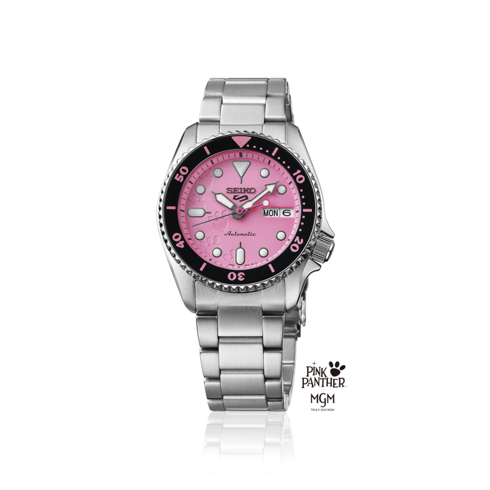 Seiko 5 Sports Pink Panther Limited Edtion Watch – Smyth Jewelers