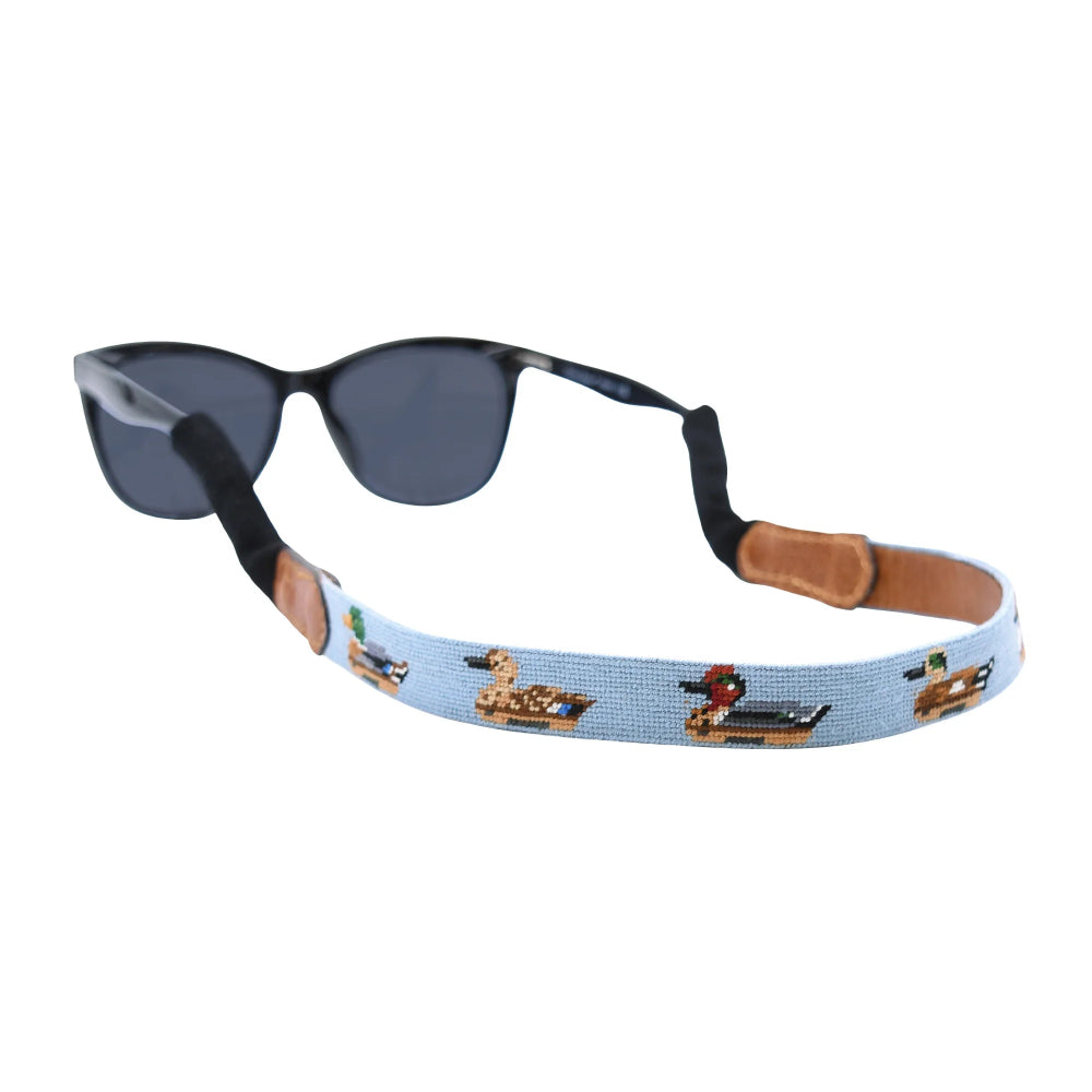 Smathers & Branson Duck Decoys Sunglass Strap (Antique Blue)