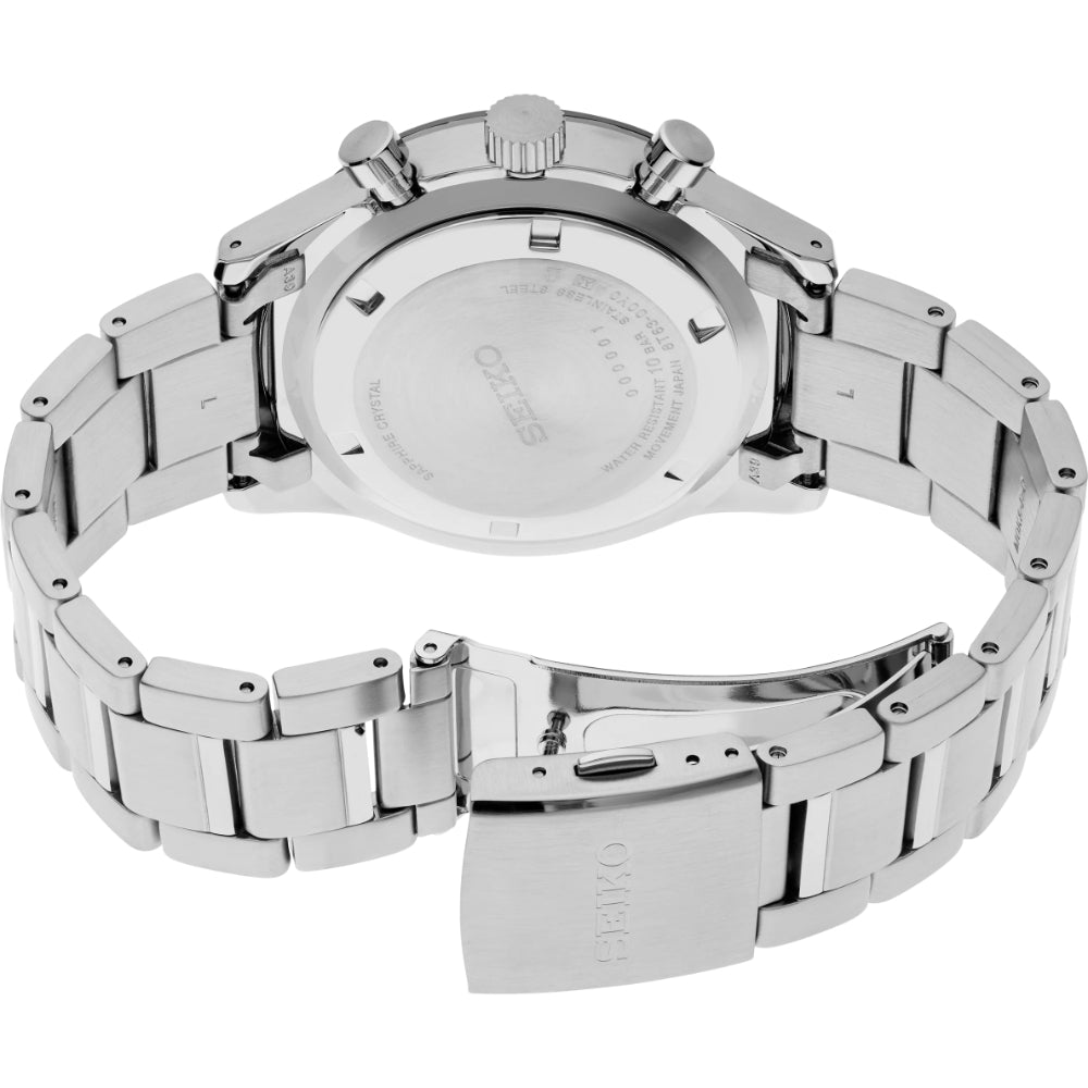 Seiko Essentials Collection 43mm Chronograph Watch, SSB445