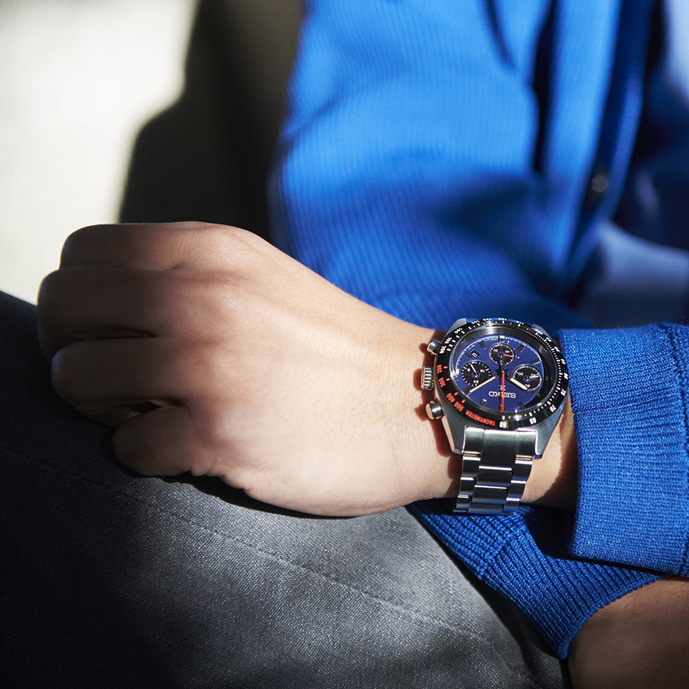 Seiko Prospex 39m Speedtimer Solar Chronograph Watch