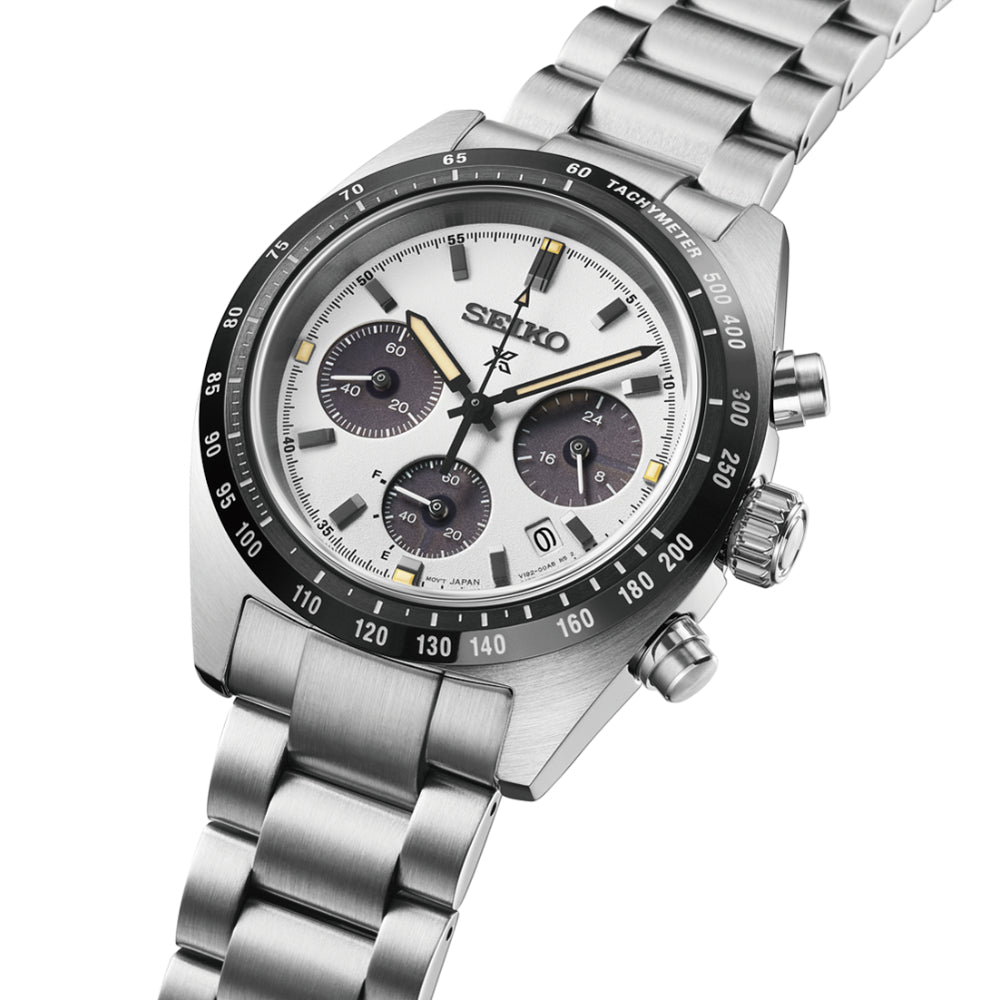 Seiko Prospex Speedtimer 39mm Solar Chronograph Watch