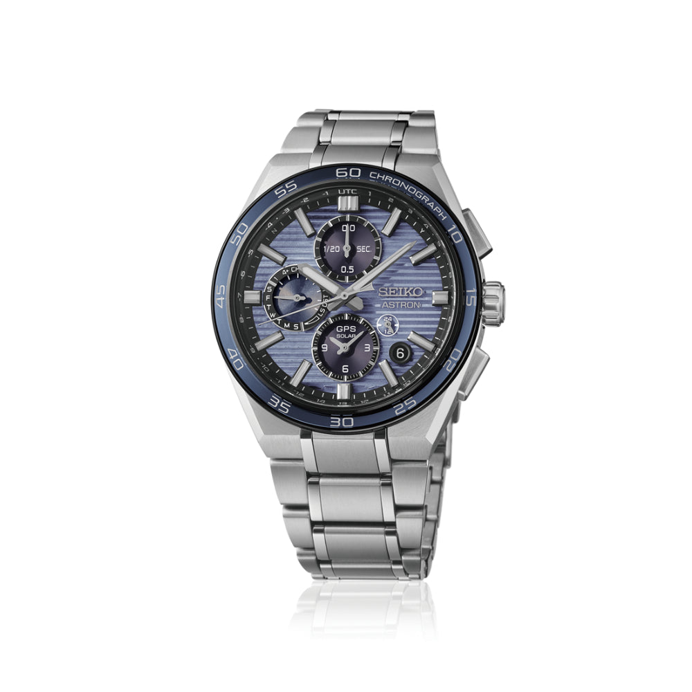 Seiko Astron Titanium GPS Solar Chronograph Watch