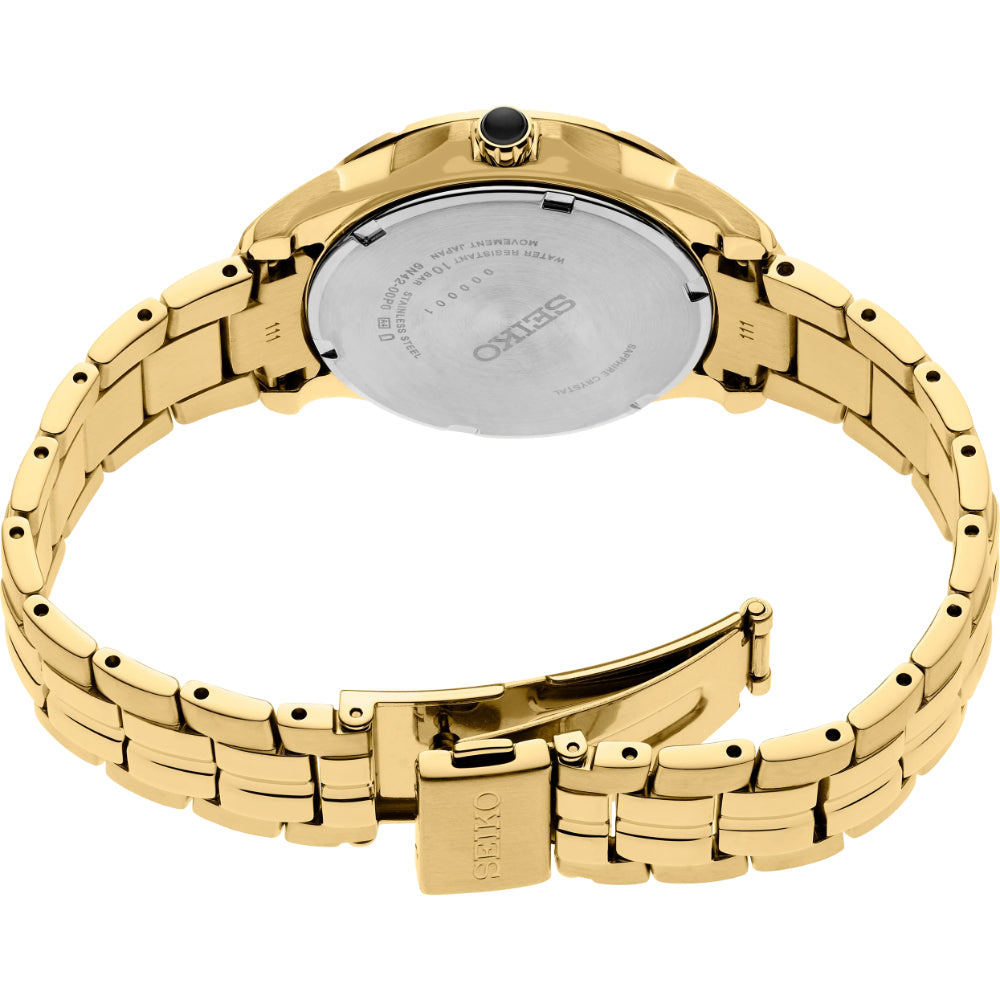 Seiko Coutura 34mm Gold-Tone Quartz Watch